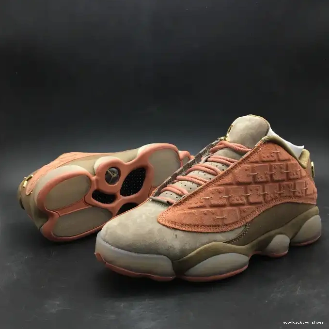 Jordan Low CLOT Sepia x Stone Blush AT3102-200 Canteen-Terra 13 Air 0508